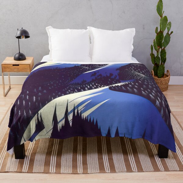 Item preview, Black Evergreen Forest By Eyvind Earle designed and sold by Qinmert.