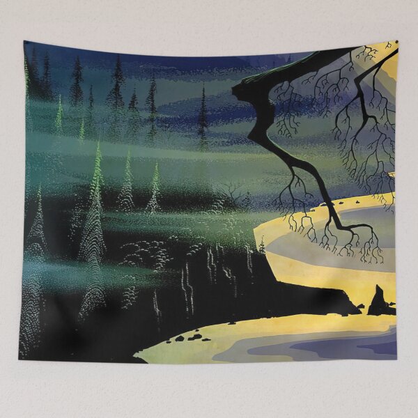 Item preview, Blue Mist By Eyvind Earle designed and sold by Qinmert.
