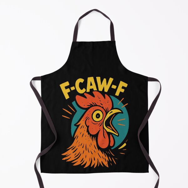 Item preview, F-Caw-F Funny Chicken Humor Quote Meme designed and sold by LuminOrb.