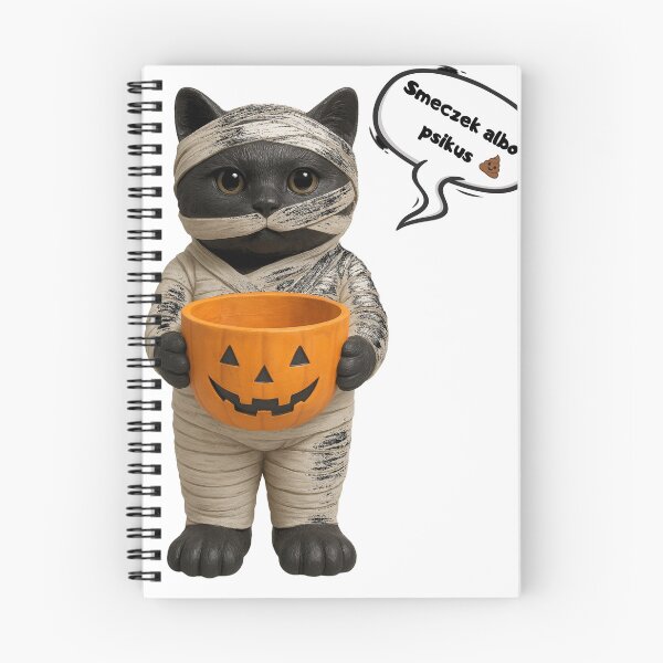 Item preview, "Mummy Cat – Treat or Trick!” designed and sold by DAGi9111.