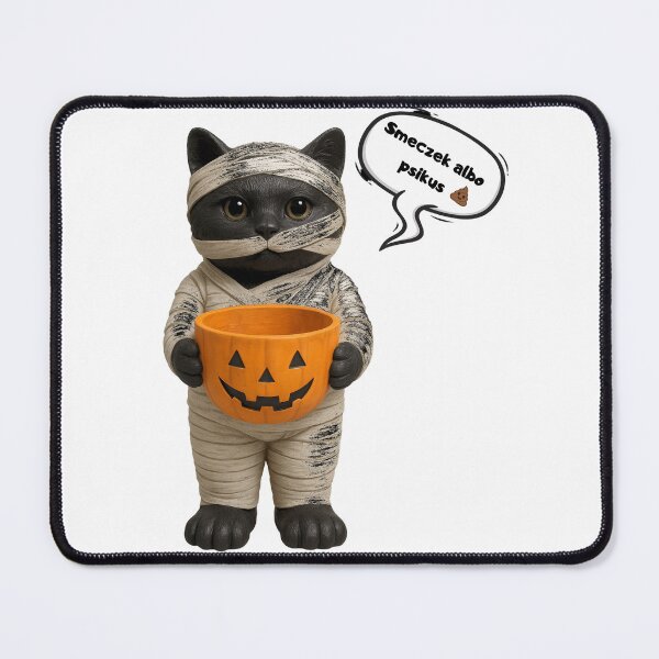 Item preview, "Mummy Cat – Treat or Trick!” designed and sold by DAGi9111.