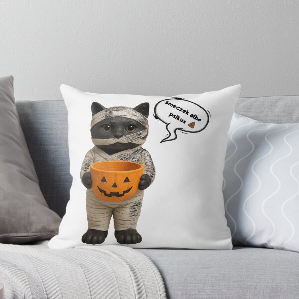 Item preview, "Mummy Cat – Treat or Trick!” designed and sold by DAGi9111.