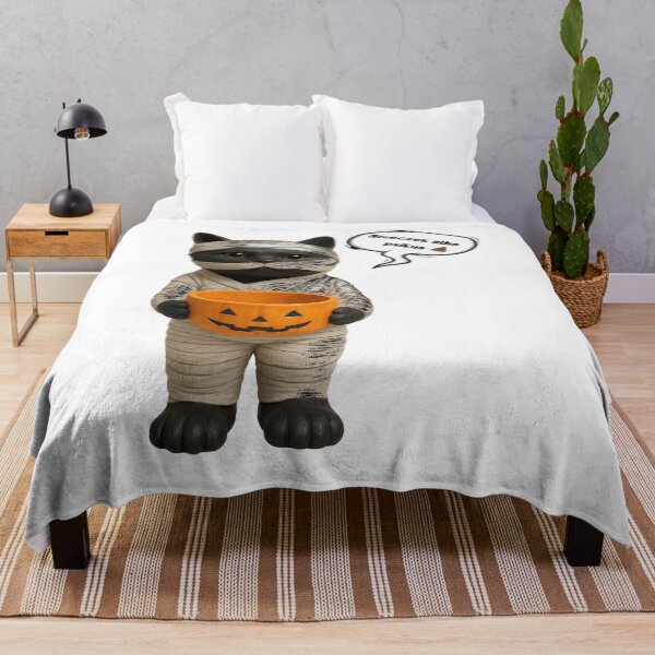 Item preview, "Mummy Cat – Treat or Trick!” designed and sold by DAGi9111.