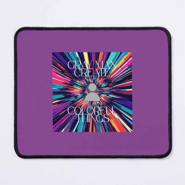 Item preview, Gray man create colorful things designed and sold by Zygu.