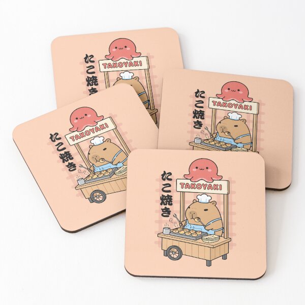 Item preview, Takoyaki Capybara designed and sold by The magic  Yellow bus.