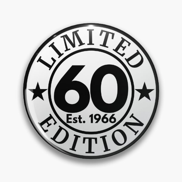 Item preview, Limited 60 Edition 1966 | 60th Birthday Celebration | Vintage Anniversary designed and sold by highflycrafts.