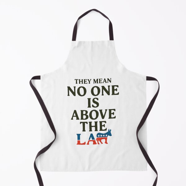 Item preview, No One Is Above the Law, Political Statement Design, Democrat Donkey Graphic designed and sold by NaphDesigns.