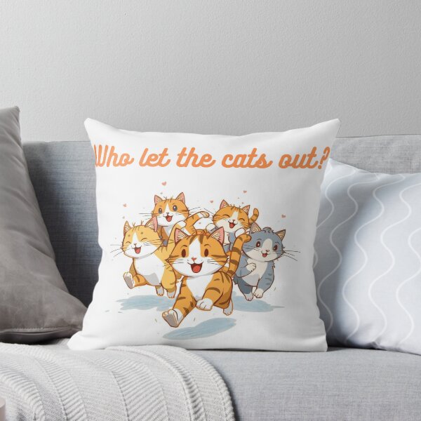 Item preview, Who let the cats out? designed and sold by Zygu.