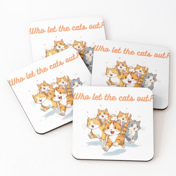 Item preview, Who let the cats out? designed and sold by Zygu.