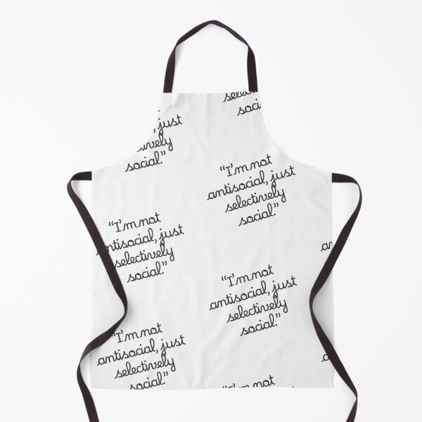 Item preview, Selectively Social Funny Introvert Quote Sticker designed and sold by kunsuriyapaisan Paranee.