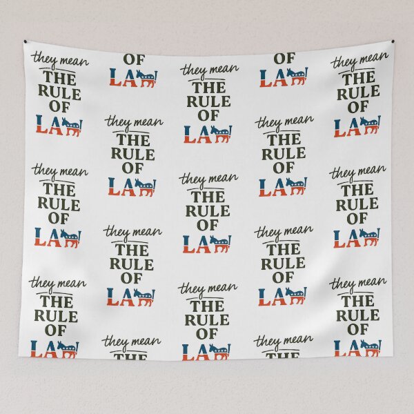 Item preview, The Rule of Law, Civic Justice Design, Political Accountability Statement designed and sold by NaphDesigns.