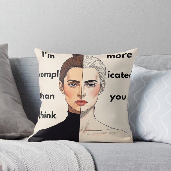 Item preview, I'm more complicated than you think designed and sold by Zygu.