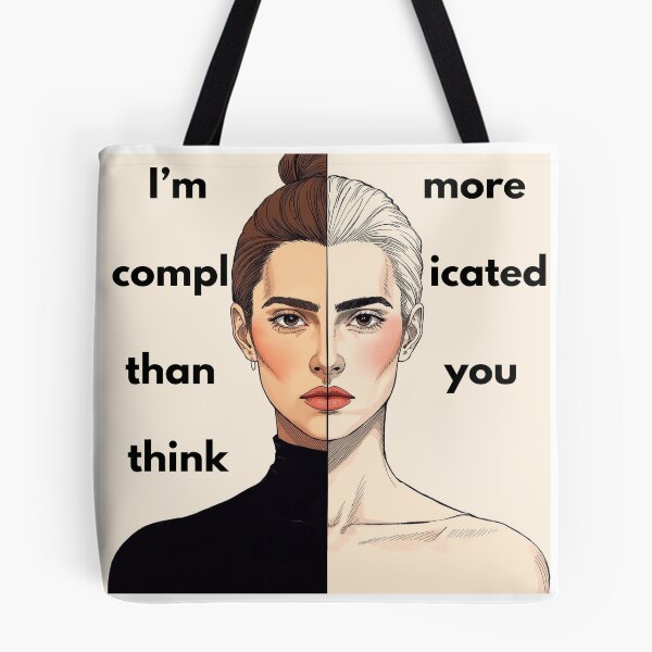 Item preview, I'm more complicated than you think designed and sold by Zygu.