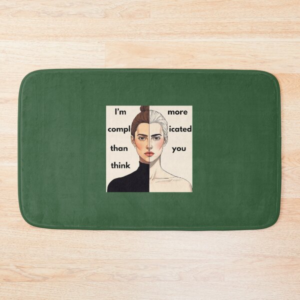 Item preview, I'm more complicated than you think designed and sold by Zygu.