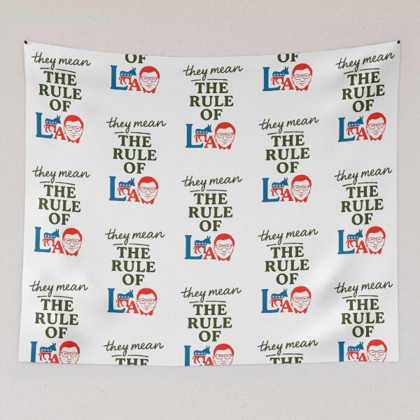 Item preview, The Rule of Law, Political Commentary Design, Civic Accountability Art designed and sold by NaphDesigns.