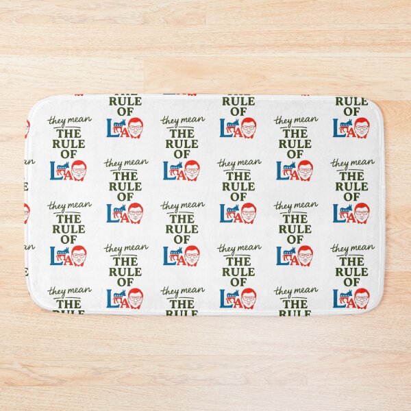 Item preview, The Rule of Law, Political Commentary Design, Civic Accountability Art designed and sold by NaphDesigns.