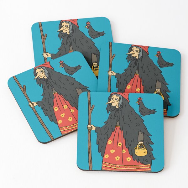 Item preview, Bruja eslava Baba Yaga designed and sold by bapupa.