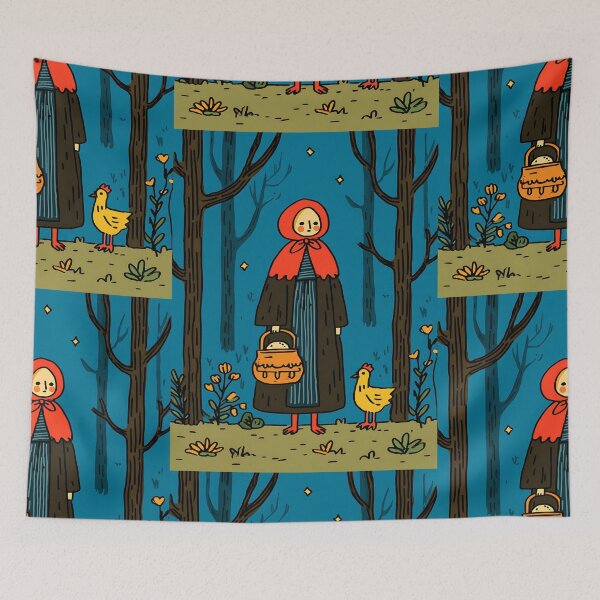 Item preview, Magical Baba Yaga Witch designed and sold by bapupa.