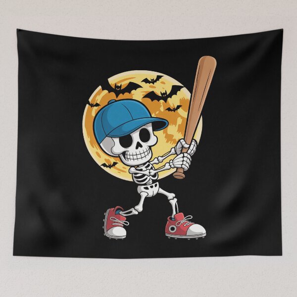 Item preview, Baseball Skeleton Halloween Men Boys Baseball Halloween designed and sold by TyraYoung.