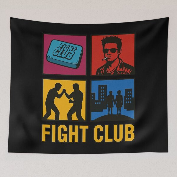 Item preview, Art - Fight Club designed and sold by AprbioMarfolk.