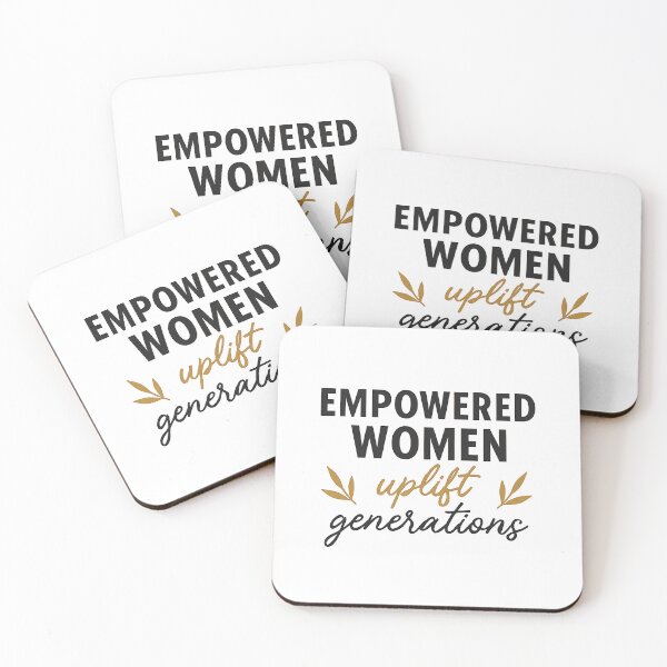 Item preview, Empowered Women Uplift Generations, Feminist Quote Design, Inspirational Typography designed and sold by NaphDesigns.