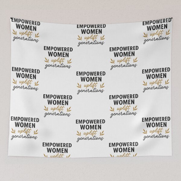 Item preview, Empowered Women Uplift Generations, Feminist Quote Design, Inspirational Typography designed and sold by NaphDesigns.