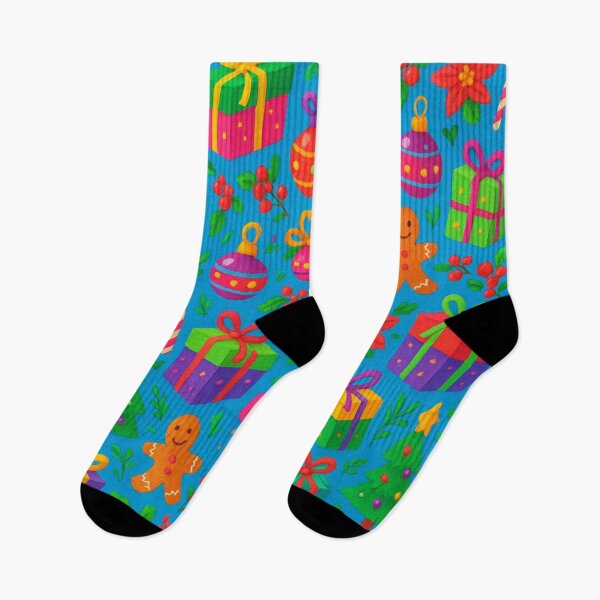 Item preview, Vibrant Christmas Gift Explosion – Festive All Over Print Pattern designed and sold by getpressedshirt.