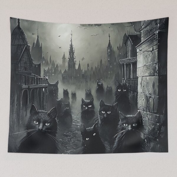 Item preview, Feline Nocturne designed and sold by ONYX Pixee.