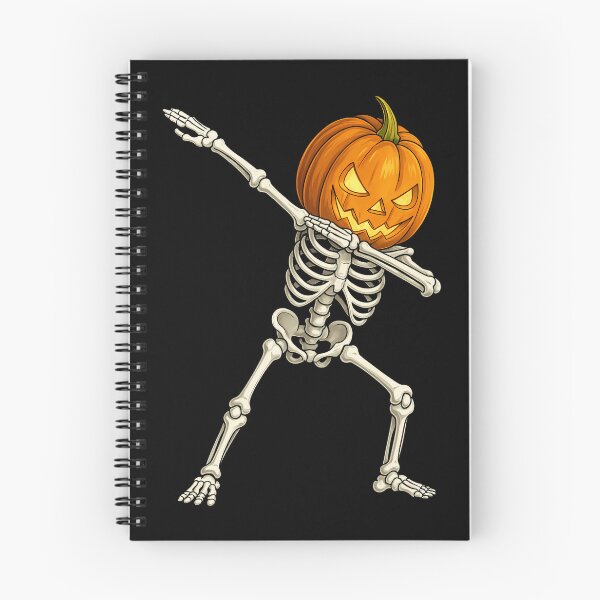 Item preview, Halloween Boys Dabbing Skeleton Scary Pumpkin Jack O Lantern designed and sold by TyraYoung.
