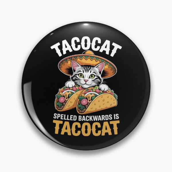 Item preview, Cat Cinco De Mayo Tacocat Spelled Backward Is Tacocat designed and sold by TyraYoung.