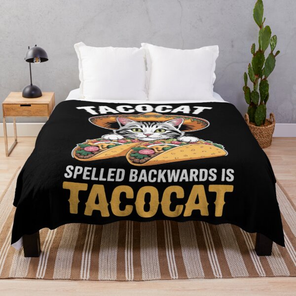 Item preview, Cat Cinco De Mayo Tacocat Spelled Backward Is Tacocat designed and sold by TyraYoung.