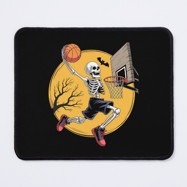 Item preview, Basketball Skeleton Halloween Spooky Boys Basketball Player designed and sold by Bandikonsalez.