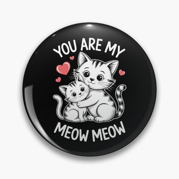Item preview, Cat Couples in Love Proof heart Cute Valentine's Day designed and sold by TyraYoung.