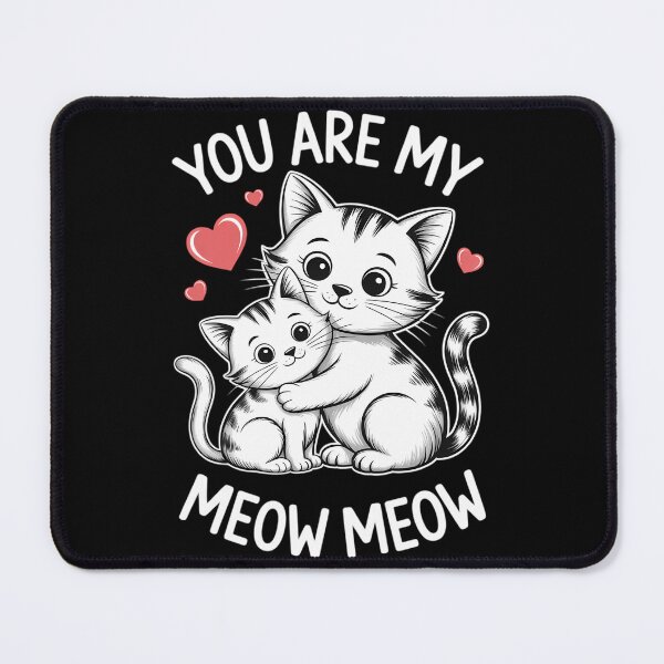 Item preview, Cat Couples in Love Proof heart Cute Valentine's Day designed and sold by TyraYoung.