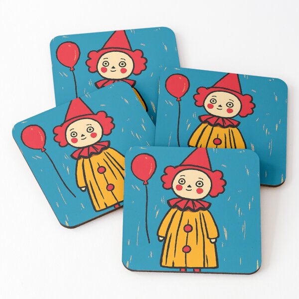 Item preview, Evil Halloween Clown designed and sold by bapupa.