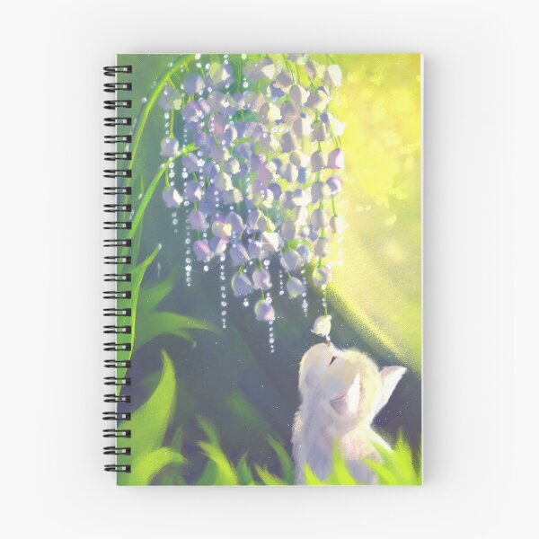Item preview, Cat with lilies designed and sold by pauu2d.