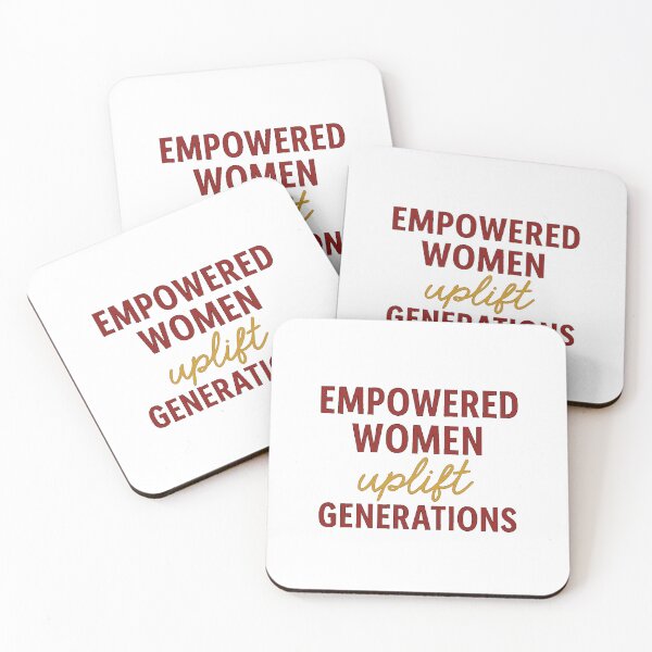 Item preview, Empowered Women Uplift Generations, Feminist Quote Design, Inspirational Typography 2 designed and sold by NaphDesigns.