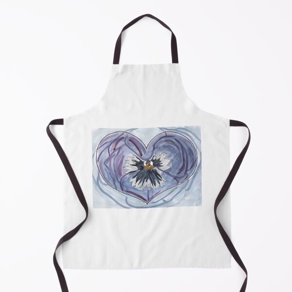 Item preview, Stiefmütterchen, Pansy, Herz, Heart designed and sold by Anke‘s Bazaar.