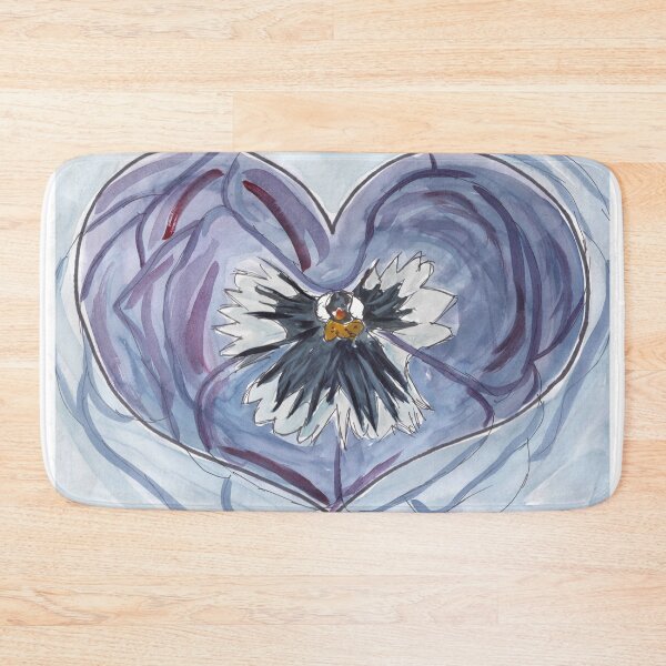 Item preview, Stiefmütterchen, Pansy, Herz, Heart designed and sold by Anke‘s Bazaar.