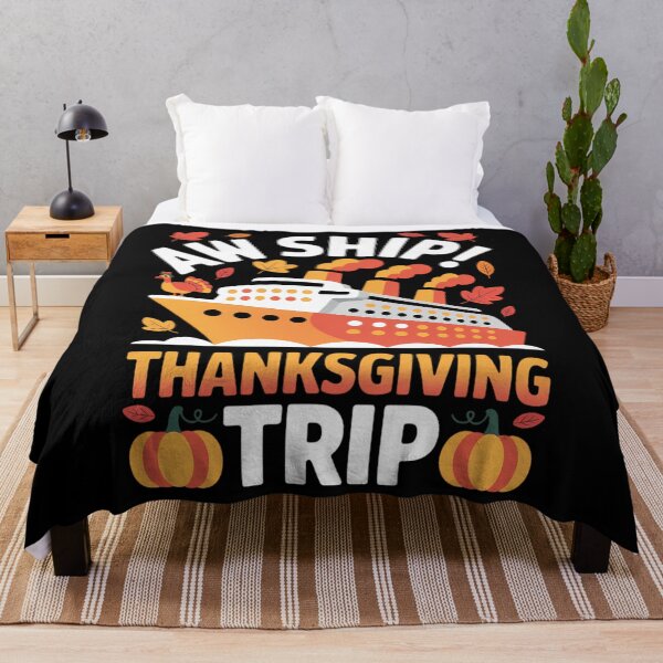 Item preview, Aw Ship! Thanksgiving Trip Cruise Lovers Autumn designed and sold by Bandikonsalez.