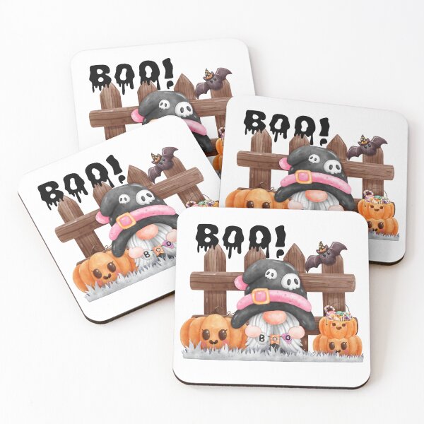 Item preview, Cute Halloween gnome with pumpkins – Boo! cute Halloween design designed and sold by CreativeLifeMe.
