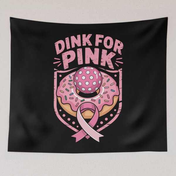 Item preview, Dink For Pink Breast Cancer Awareness Pickleball Pink Ribbon designed and sold by Bandikonsalez.