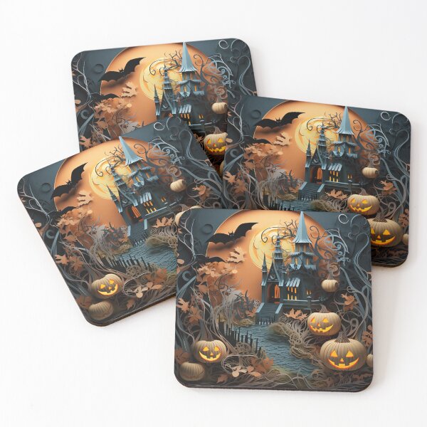 Item preview, Halloween Mansion - 3D Effect designed and sold by RWT-Design.