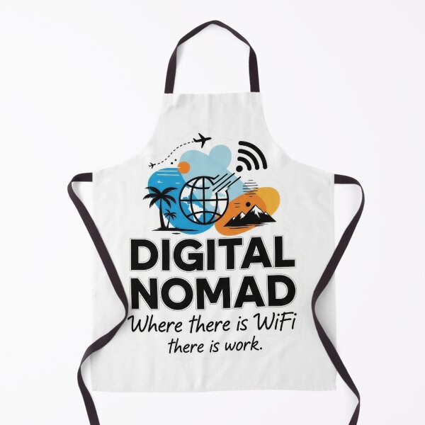 Item preview, Digital Nomad- Where there is wifi there is work. designed and sold by Funktastic Designs.