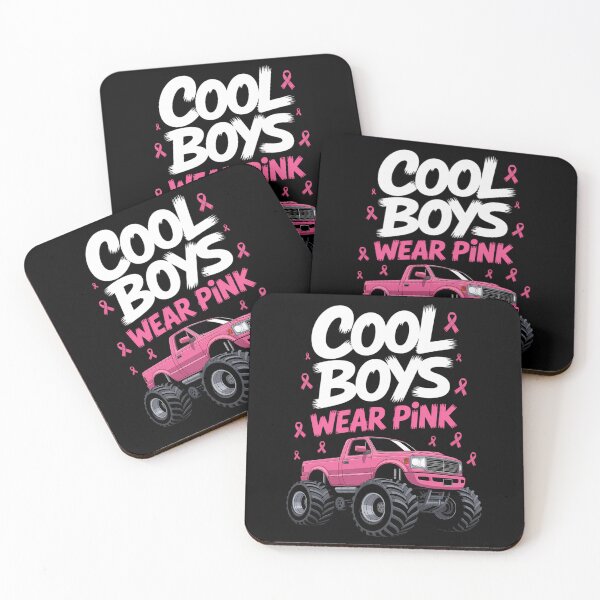 Item preview, Monster Truck Breast Cancer Awareness Cool Boys Wear Pink designed and sold by VENOM0RIOT.