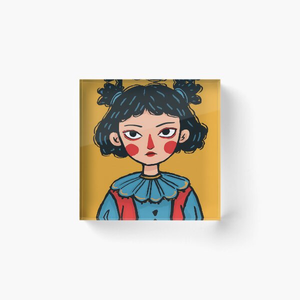Item preview, Cute Clown Girl designed and sold by bapupa.