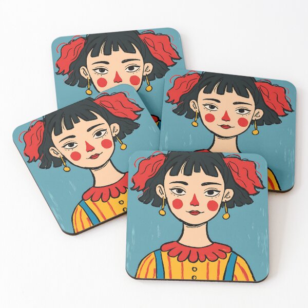 Item preview, Playful Clown Girl designed and sold by bapupa.