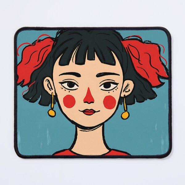 Item preview, Playful Clown Girl designed and sold by bapupa.
