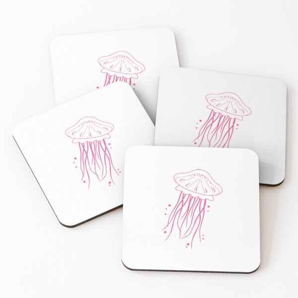 Item preview, Mystical Jellyfish Floating in the Deep Sea designed and sold by LittleBrushes.