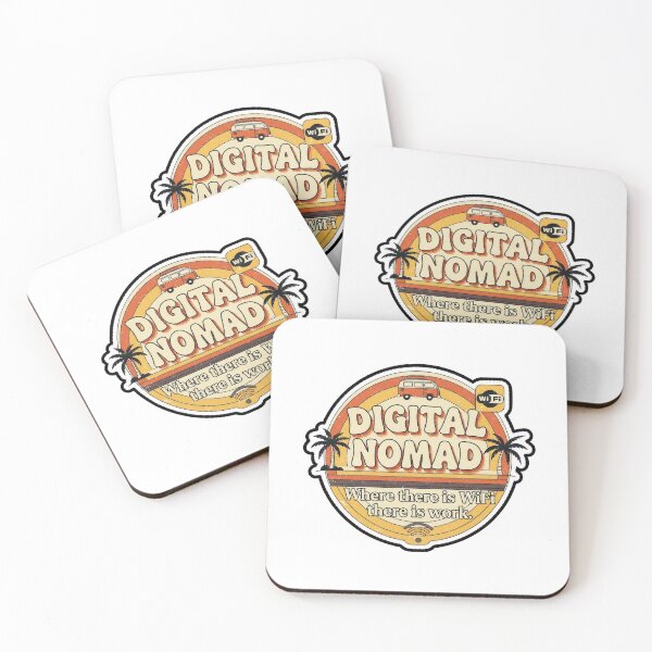 Item preview, Digital Nomad- Where there is wifi there is work. designed and sold by Funktastic Designs.